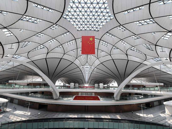 北京大兴新机场航站楼机场陆侧视频监控项目可挠管工程应用